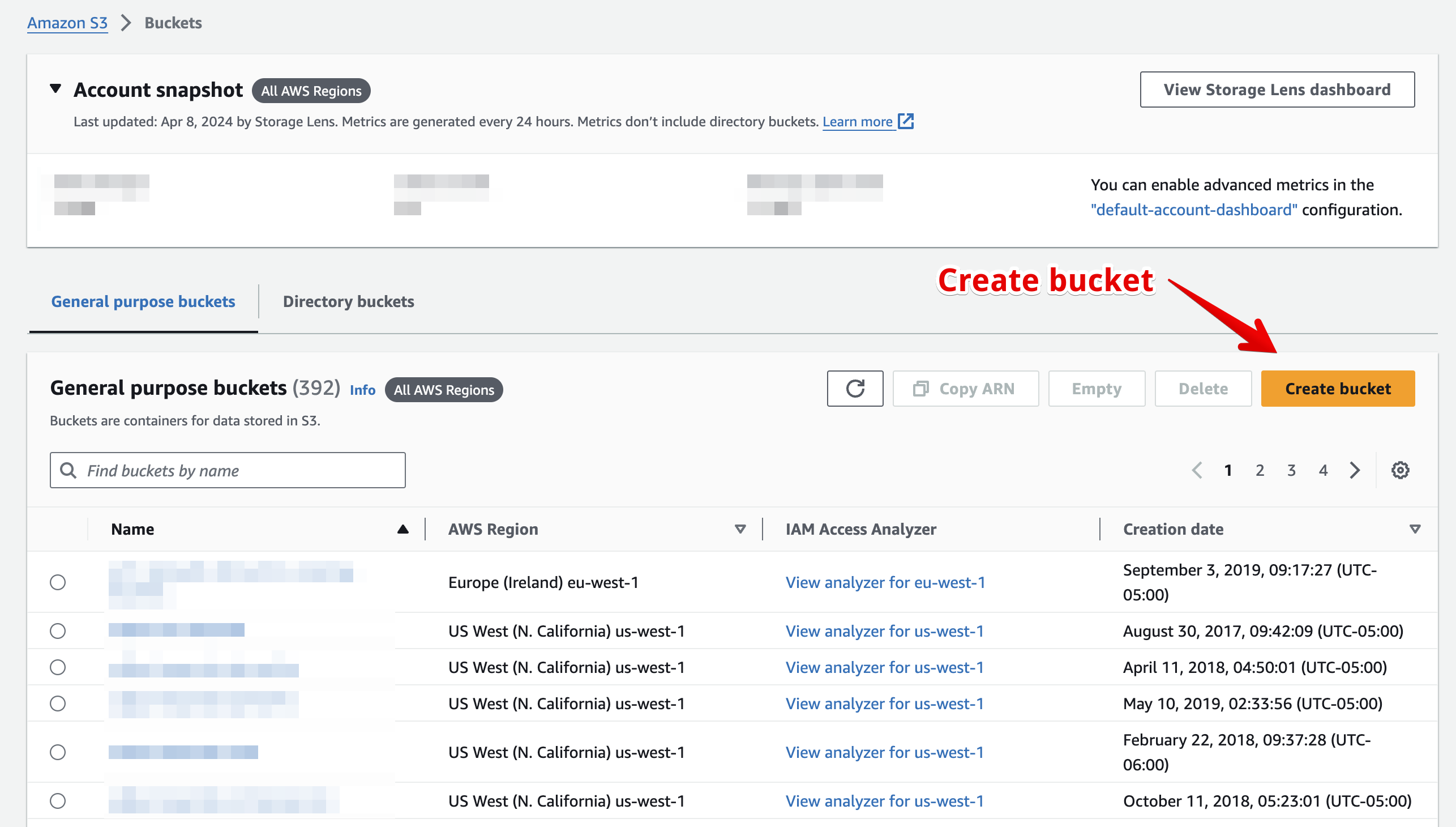redshift clusters list